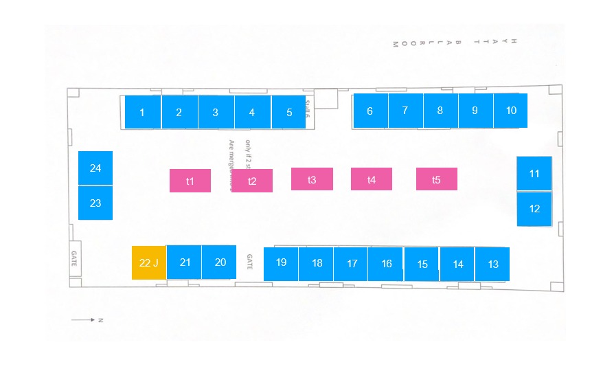 Raipur Hyatt — official venue floor plan