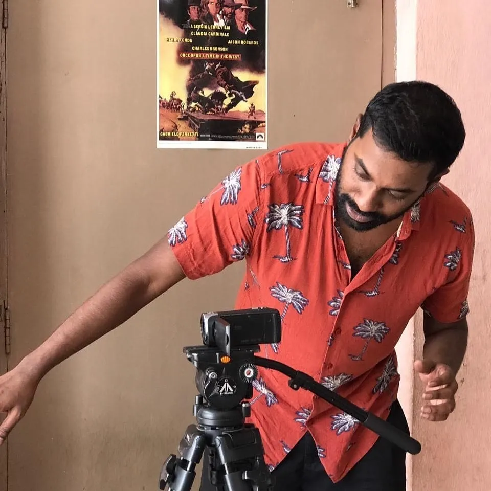 Rohit Penumatsa on set