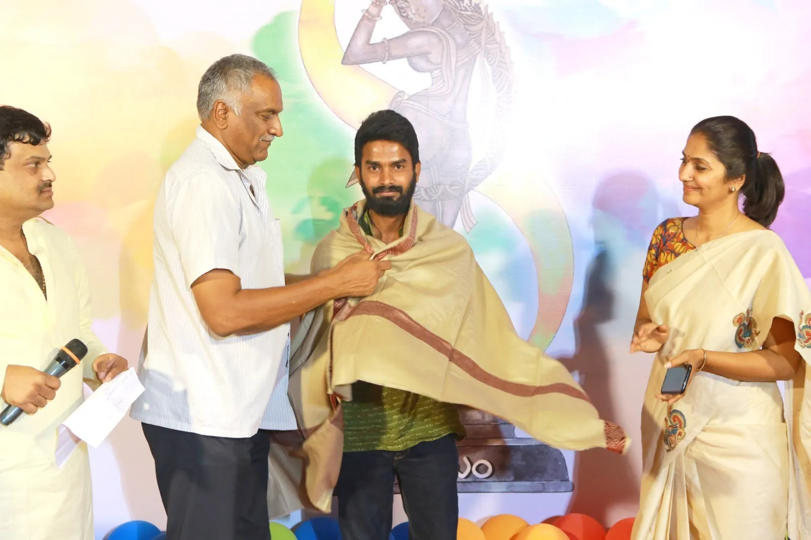 Pawon Ramesh with Jhansi, Thammar Reddy, Bharadwaj