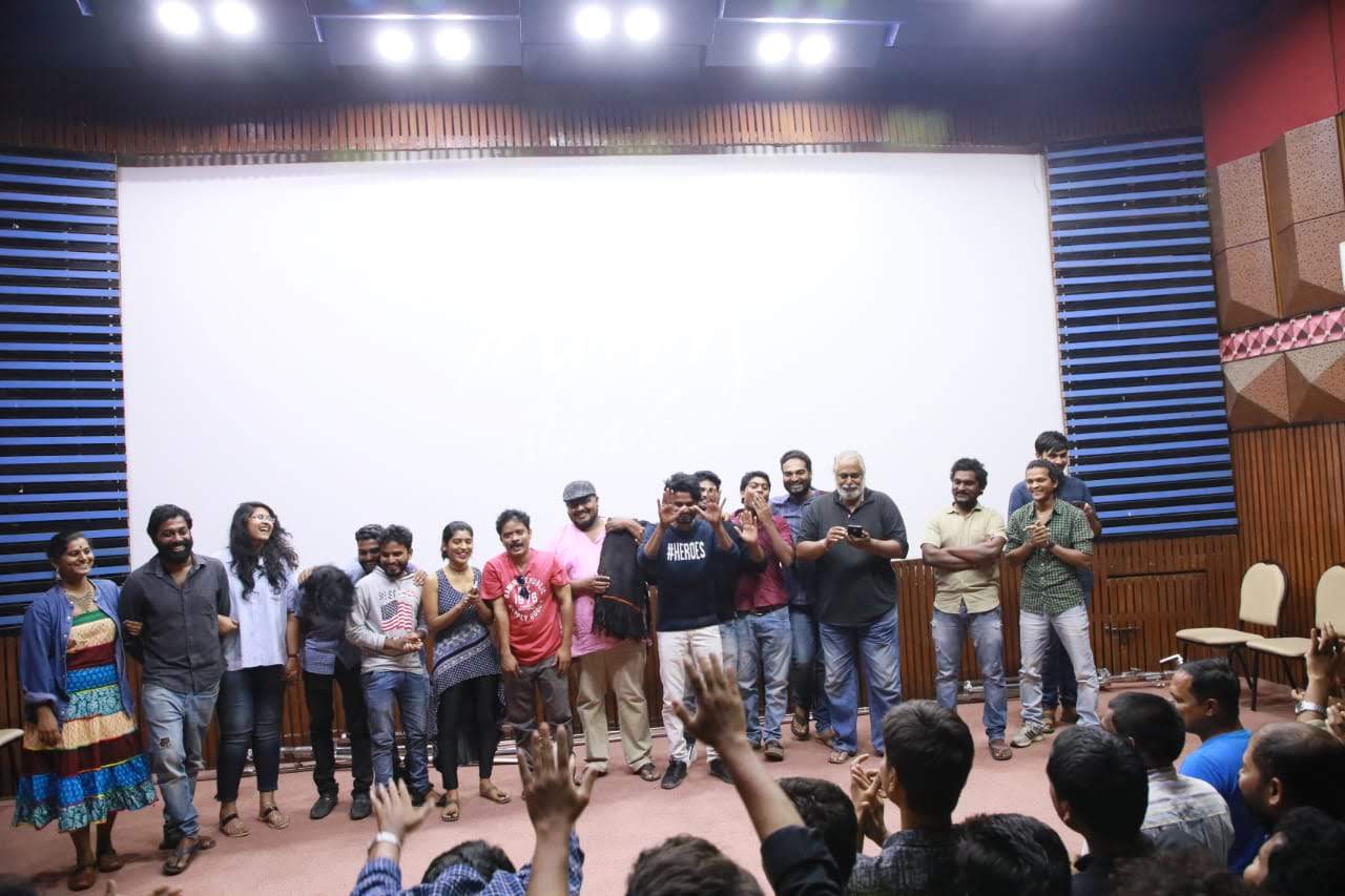 Pawon Ramesh at Nirudyoga Natulu screening