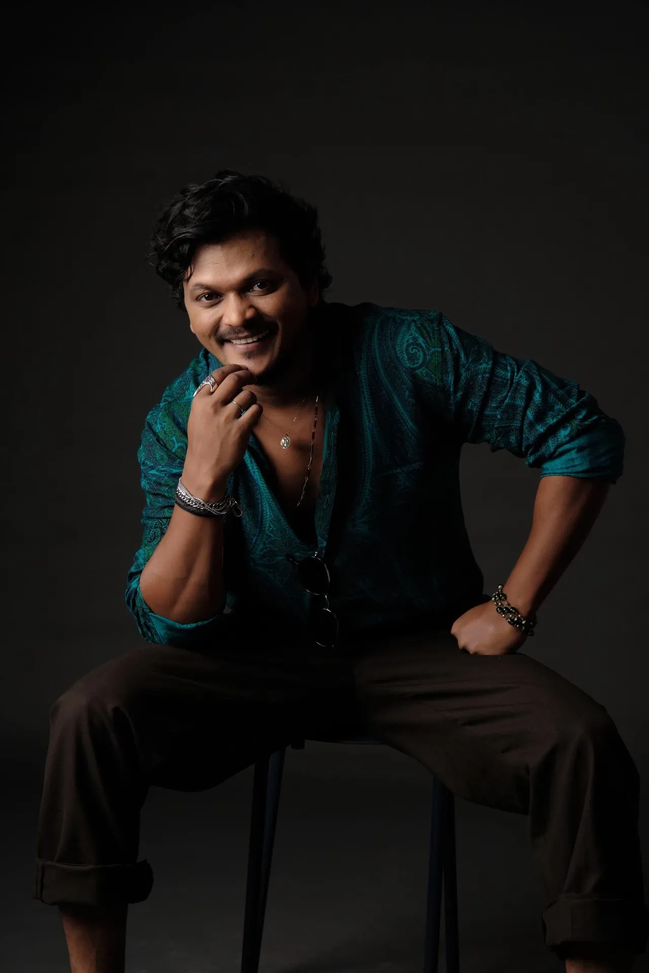 Raj Tirandasu — red photoshoot