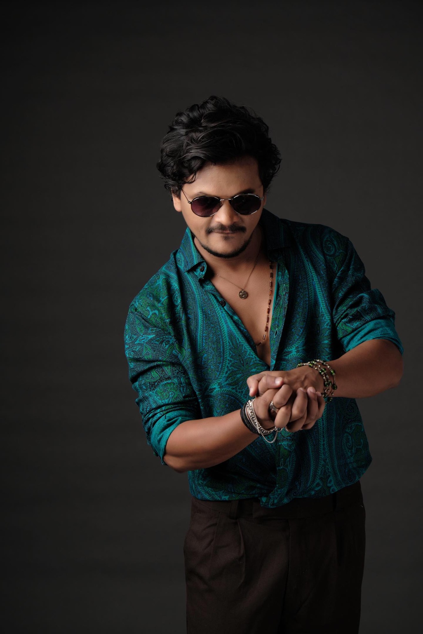 Raj Tirandasu — red photoshoot