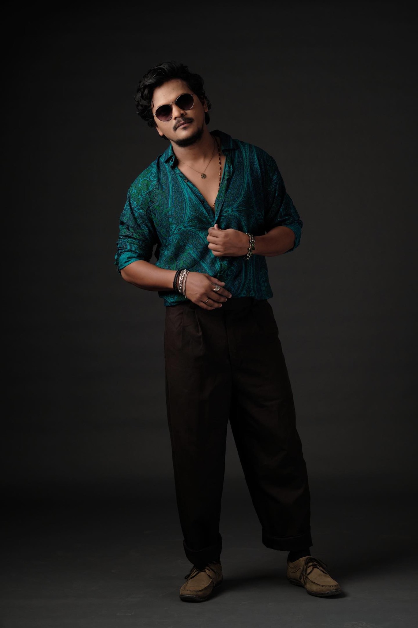 Raj Tirandasu — red photoshoot