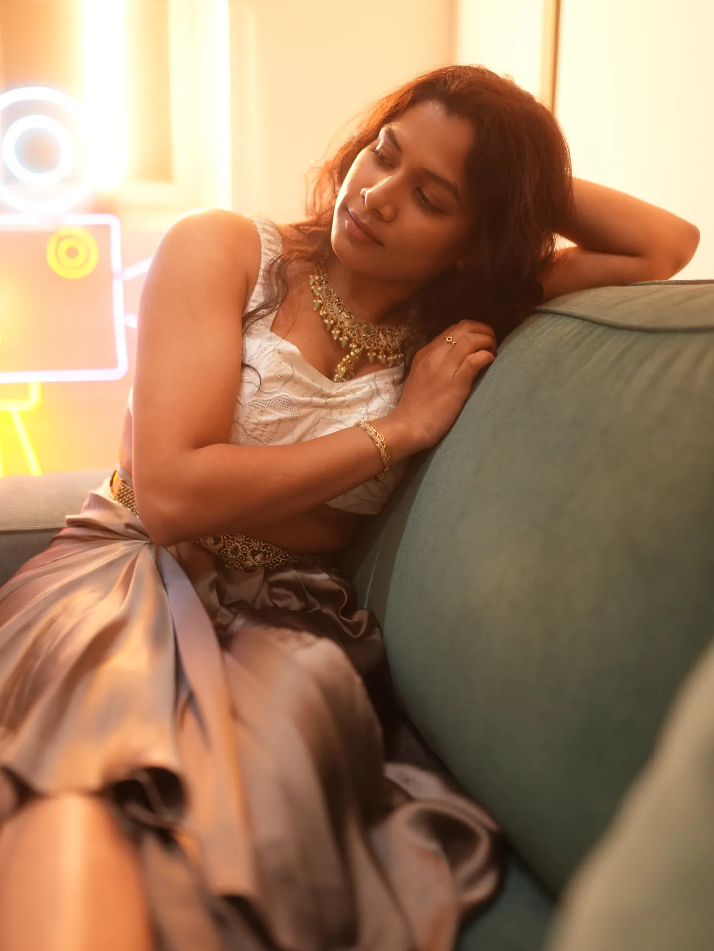 Sai Prasanna — white top