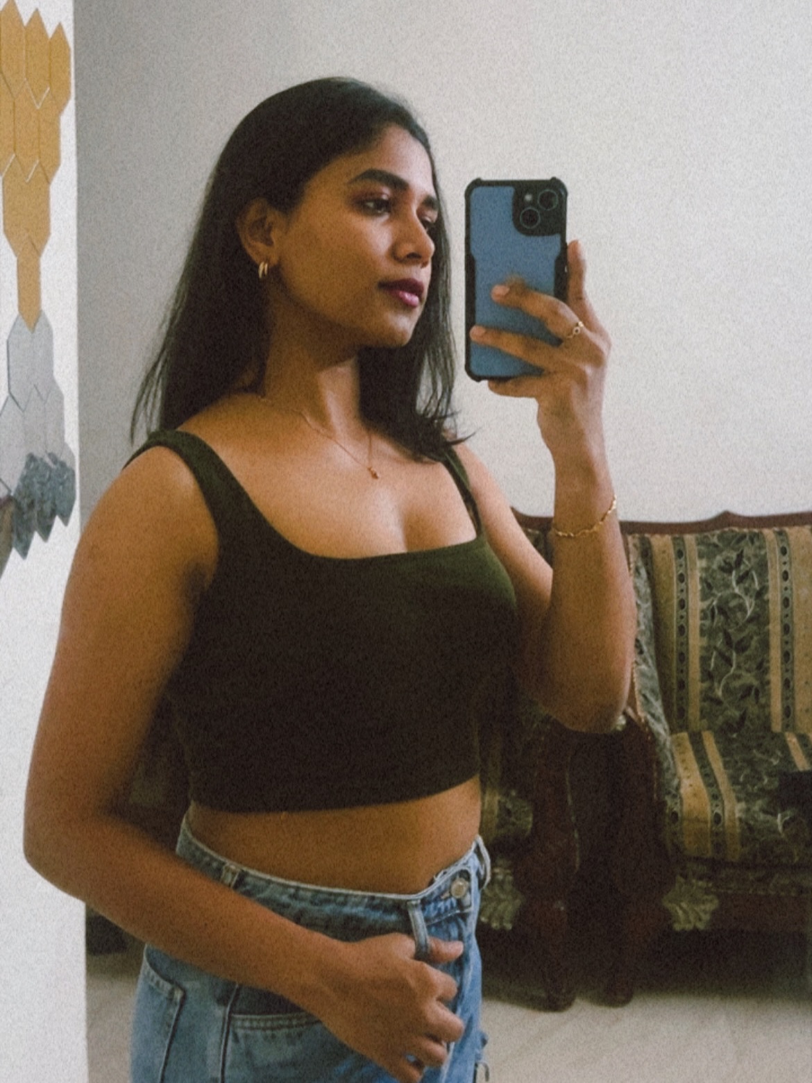 Sai Prasanna — mirror selfie