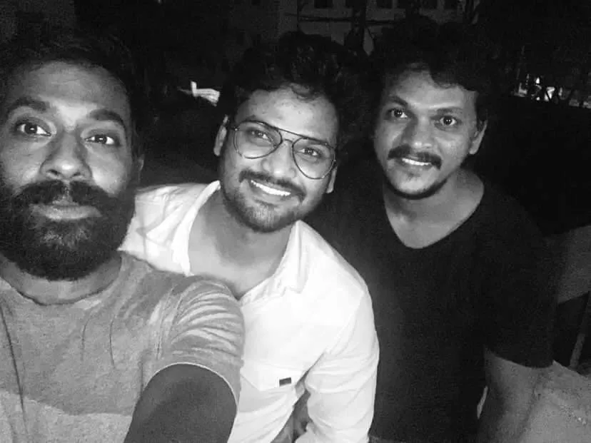 Rohit Penumatsa with Anvesh Michael and Raj Tirandasu
