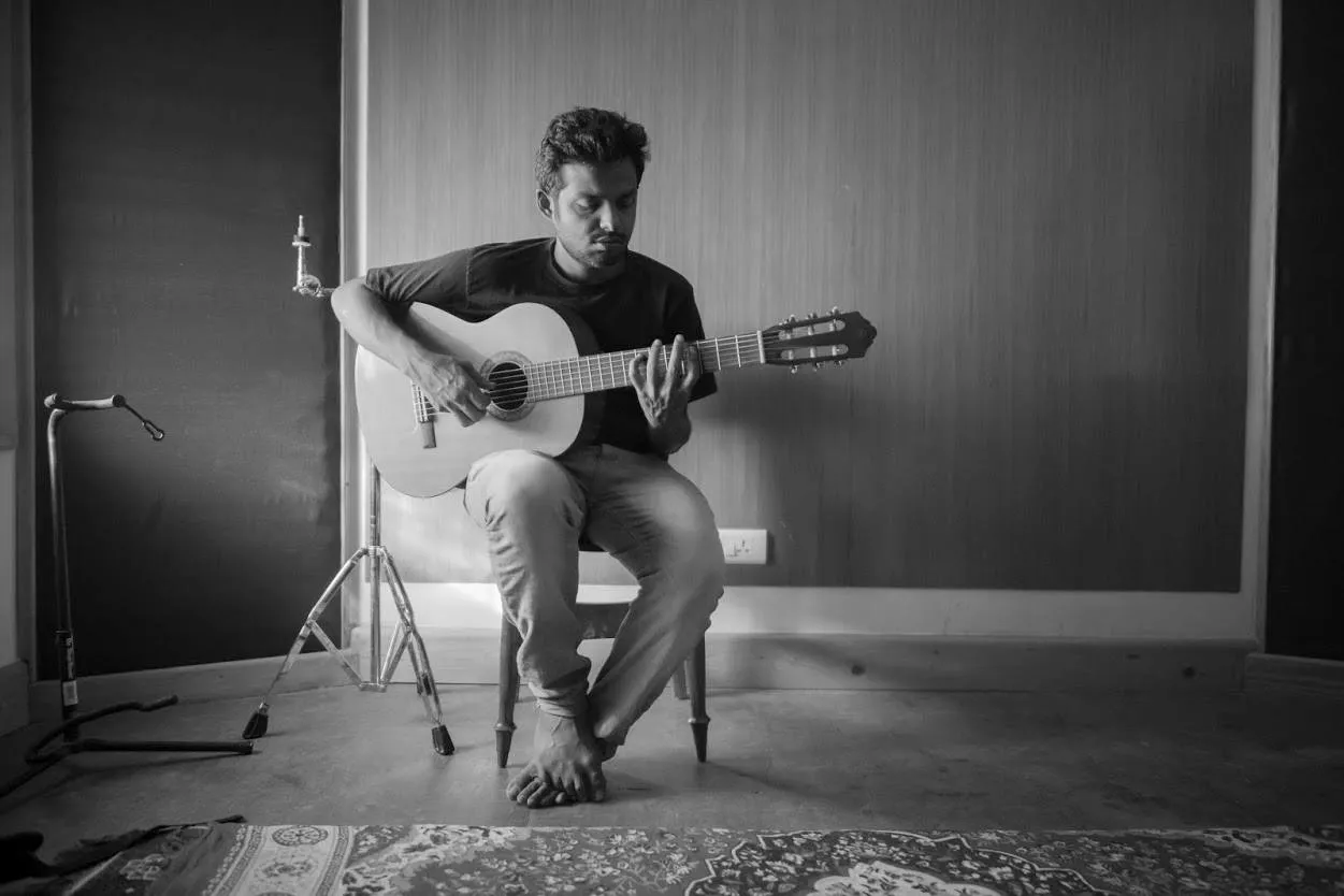 Vivek Sagar with Guitar