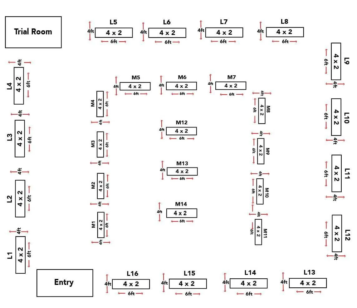 Chennai Amethyst — official venue floor plan